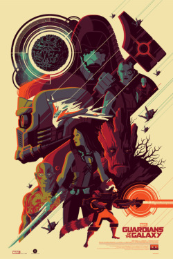 thepostermovement: Guardians of the Galaxy by Tom Whalen 