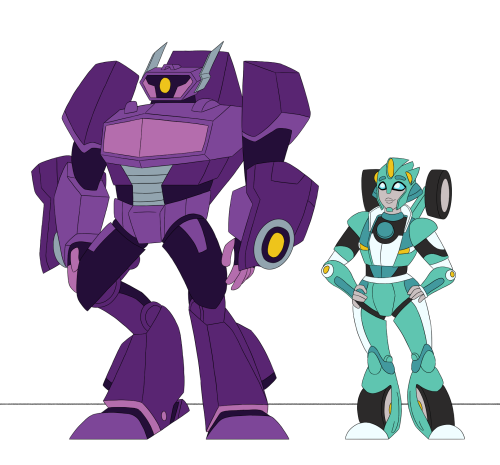 Okay I lied, I said the humans were next but I ended up finishing Gil and Whirl’s parents instead. I