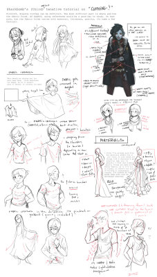 xsweetiepiex:  Clothing Tutorial (Notes) by shark-bomb  