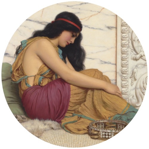 The Tired Danseuse. 1909. John William Godward 