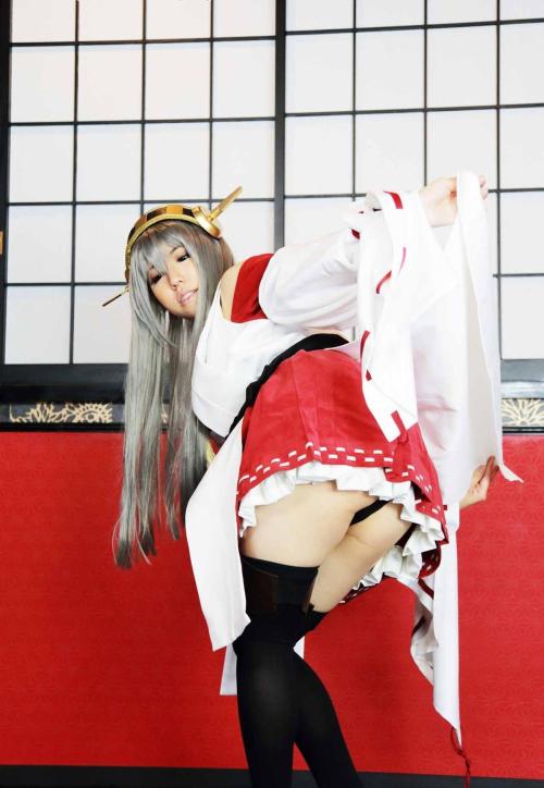 Porn Kantai Collection - Haruna 1 More Cosplay photos