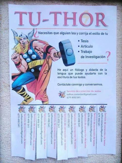 nomellamesfriki:  Tu-Thor, tu ayudante en los trabajos