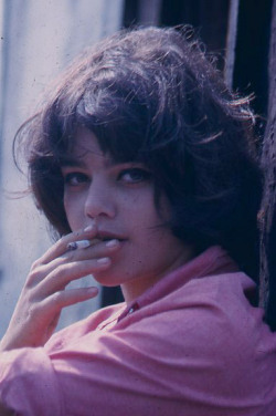 tina-aumont:  Tina Aumont pictured in 1963. From: http://www.iconographies.fr/dr/no-copyright/