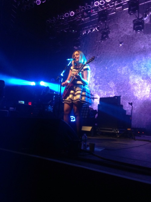 billhaderismyspiritanimal:Corin Tucker, Sleater-Kinney concert 2/27