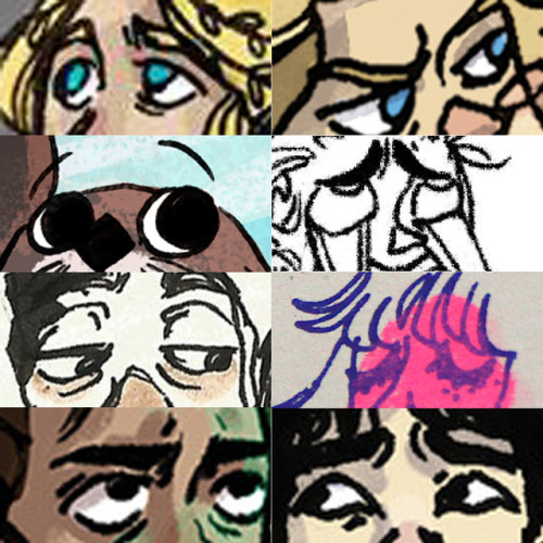 Trying my best to be active on tumblr again! Here’s the #eyesmeme everybody who arts is doing these 