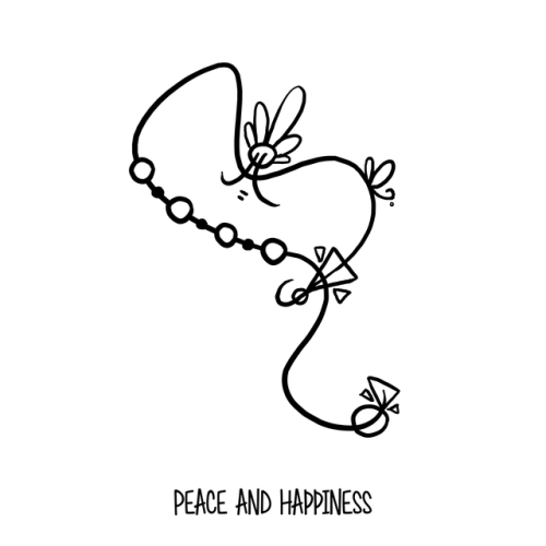 digitalsigils:‘peace and happiness’requested by @eclecticwitch-yani