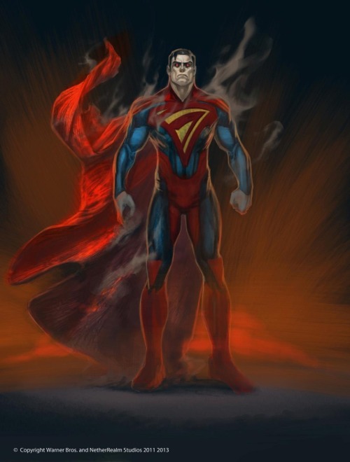 longlivethebat-universe:  Injustice Gods Among Us concept art 