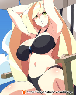 nisego: Milf’s Wednesday everybody! https://www.patreon.com/Nisego This week milf is Lillie’s mom, Lusamine! make sure to give her the love she deserve sharing the image! As always, the uncensored version is available on patreon!   I’ll do the next