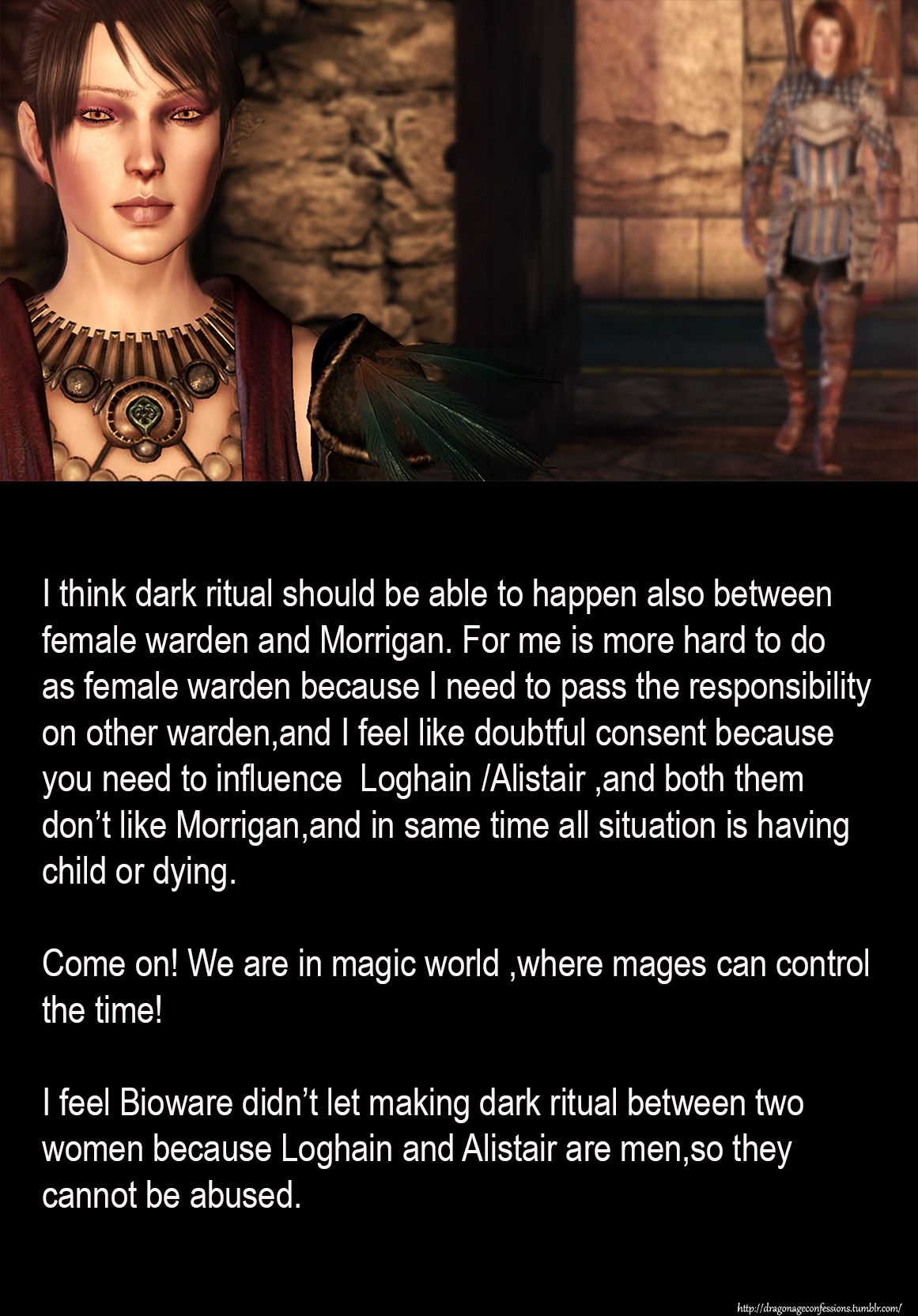 Dragon Age: How to Romance Morrigan