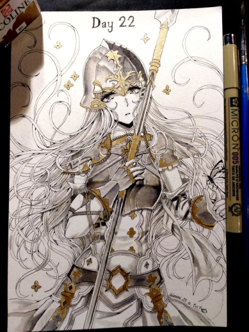 wanilmith:Inktober day 22 | Nephenee Oh shoot I’m increasing my lateness