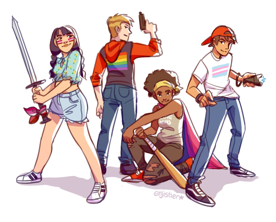 enjistier: biomerge:  LONG SWORDGLOCKBATTASER I had to do it 