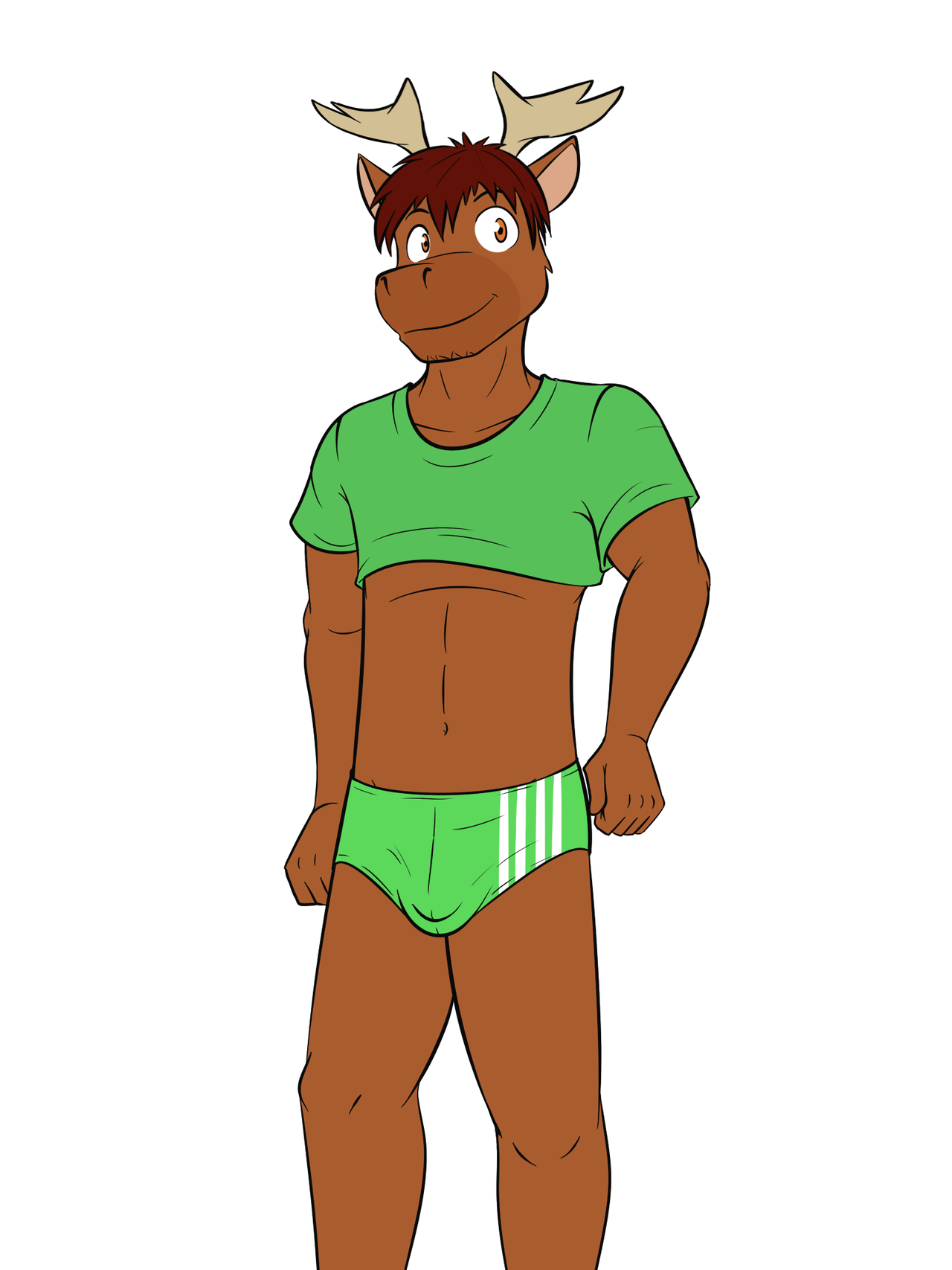 More speedo and crop top dudes