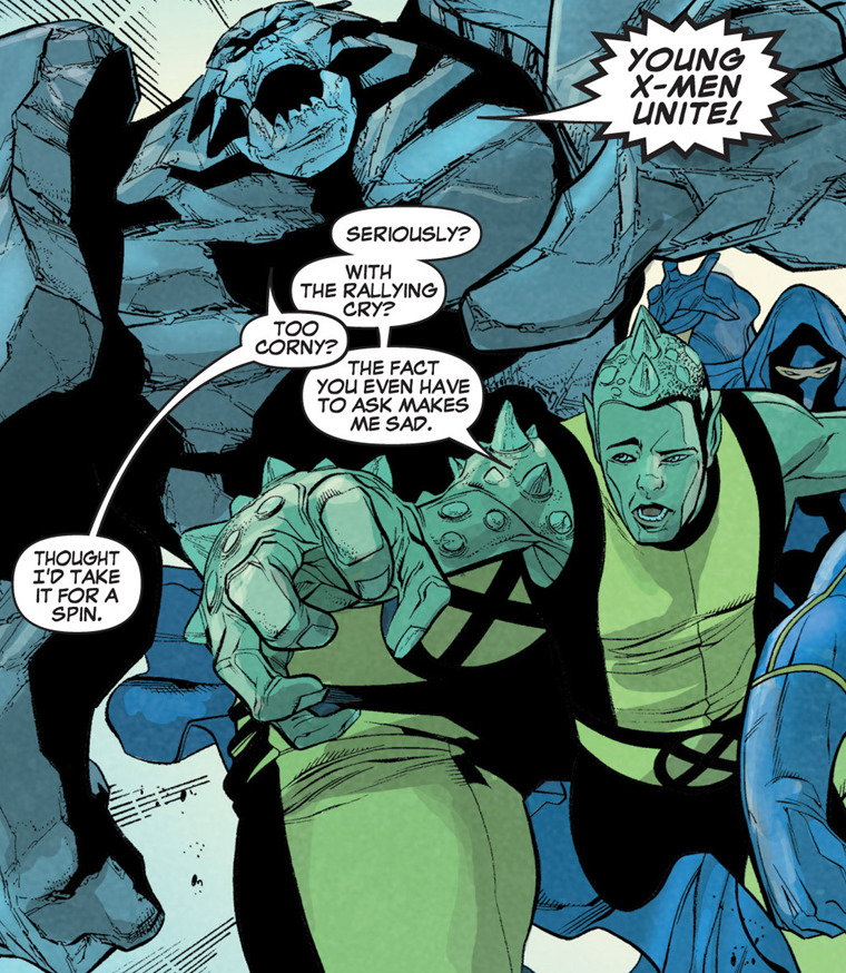 why-i-love-comics:  Young X-Men #8 - “Outnumbered” (2008)written by Marc Guggenheimart