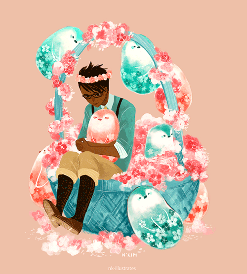 nkim-doodles:Flower Boys from my Flower Boy Delivery Co. series.Available as prints in my PRINT SHOP