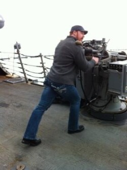 melodytaylor85:  My what a big gun Stephen