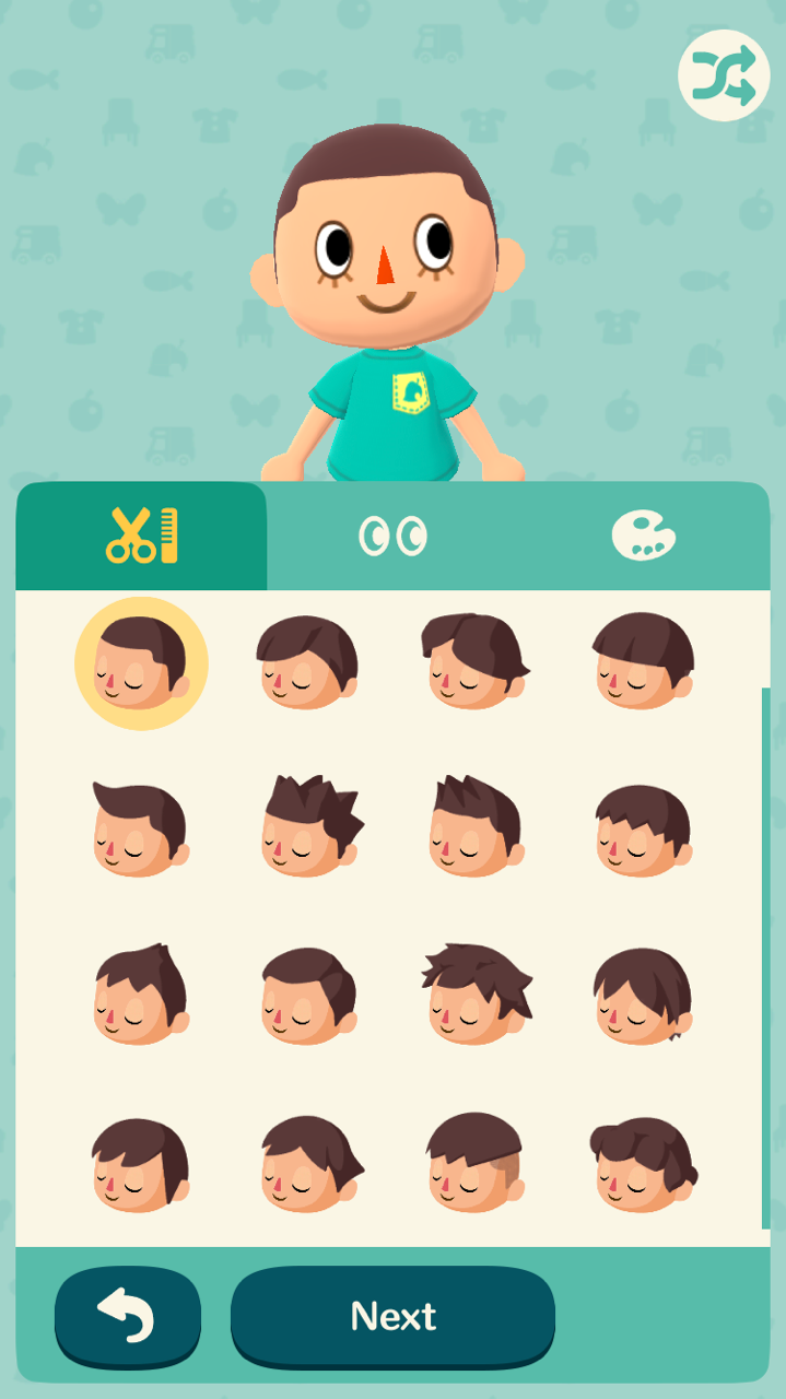 fuckyeah-animalcrossing:All customizable options for your character in Animal Crossing