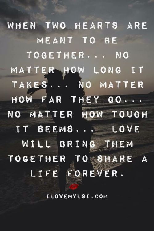 Together We Will Share Forever 