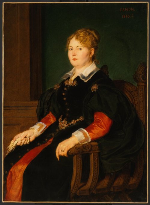 Portrait of a WomanHans Canon, 1883