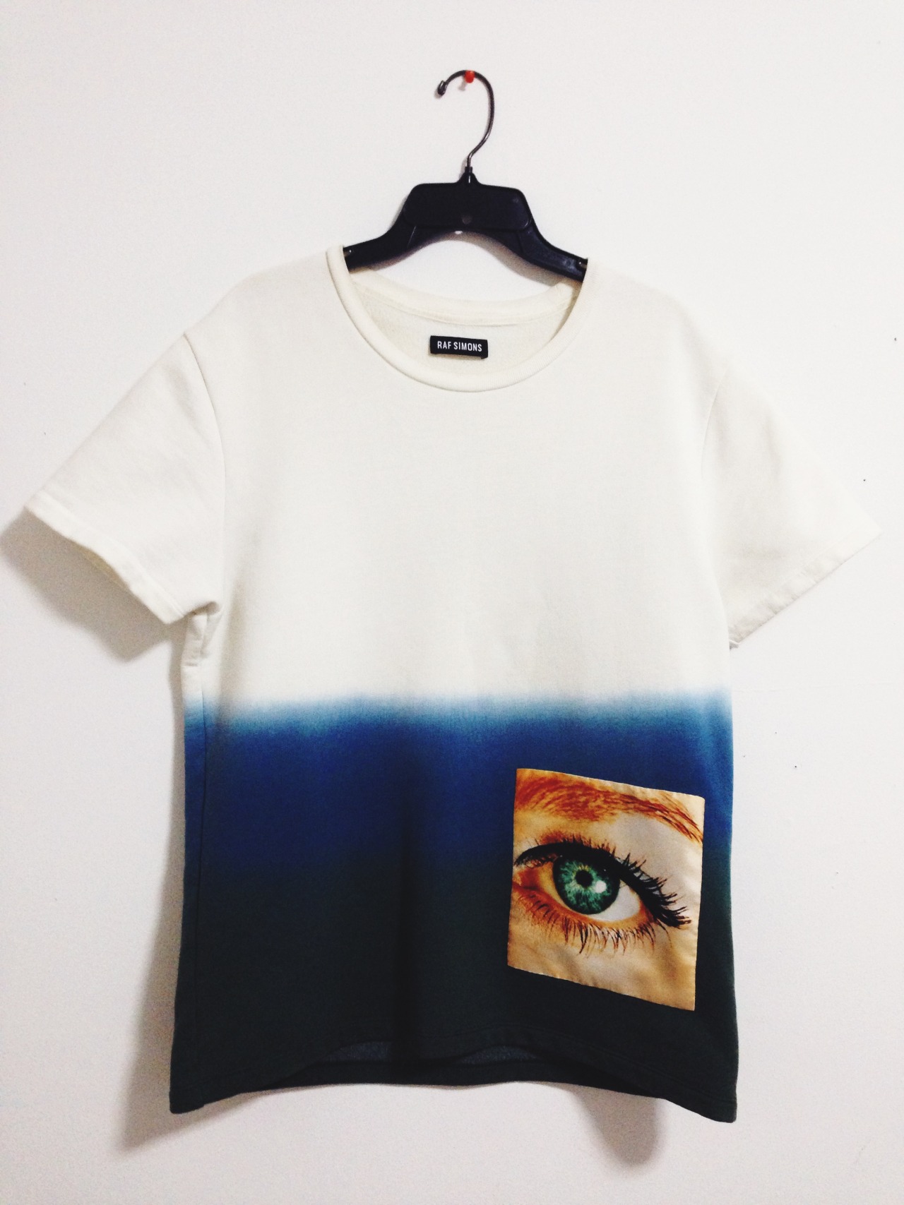  My own personal RAF SIMONS x Brian Calvin Ombre Eye Shirt ft. Anne Collier’s Eyeball.