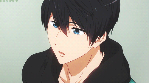 daughterofsatan:    Haru worried about Makoto (´▽`ʃƪ)♡ MakoHaru exists     See a gif one at a time to die with so much cuteness. 