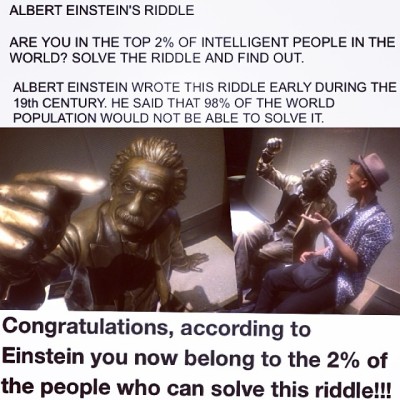 I JUST SOLVED ALBERT EINSTEIN’S RIDDLE!
Wow it took me like 2hrs and 30mins
But I was seriously in the zone :)
I’ve never really considered myself as clever or intelligent,
It never came to me naturally,
But I always knew I had the potential to focus...