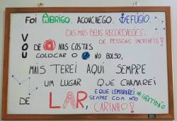 &ldquo;Foi abrigo. Aconchego. Refúgio. Das mais belas recordações. De pessoas incríveis. Vou de mochila nas costas colocar o mundo no bolso, mas terei aqui sempre um lugar que chamarei de lar, e que lembrarei com muito carinho!&rdquo; (at Campinas,