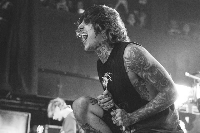 grinned:  Bring Me The Horizon by Dominick Nicholas on Flickr. 