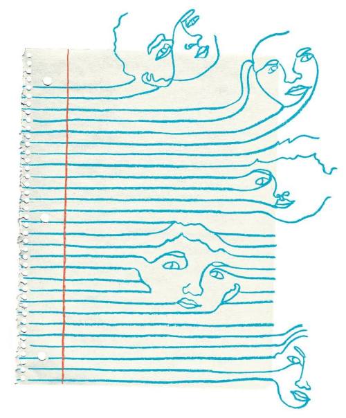 lazypacific:  artwork by Kim Rosen