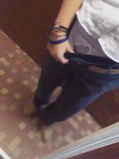 petrifiedmotion:  She wears them to school.