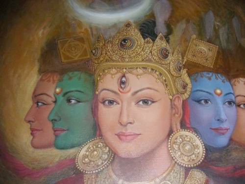 Gayatri, nerawi painting