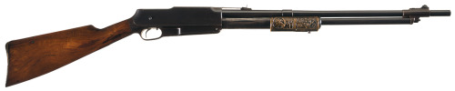 A rare Standard Arms pump action/semi-automatic rifle.  Made in the early 1900&rsquo;s, the