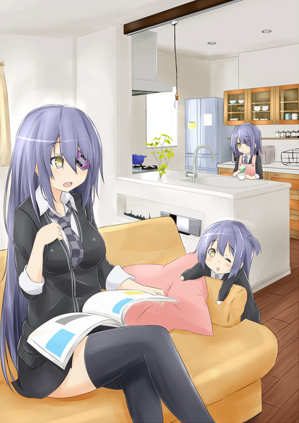 天龍ママの休日！ / サク さんのイラスト - ニコニコ静画 (イラスト)