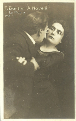  Amleto Novelli &amp; Francesca Bertini ~ La Piovra (1919) 