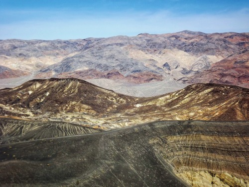 Volcanic Landscape, Death Valley National Park, California, 2020.My geologist’s eye was never that g