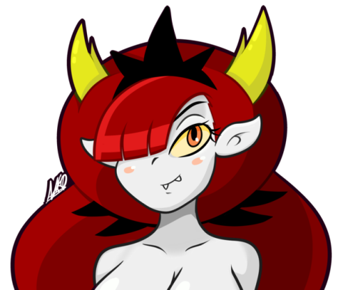 nakoarto:A Hekapoo I did for fun. You can porn pictures