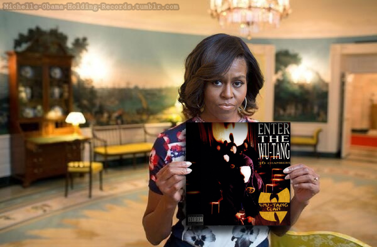michelle-obama-holding-records:  Wu-Tang Clan - Enter The Wu-Tang (36 Chambers)
