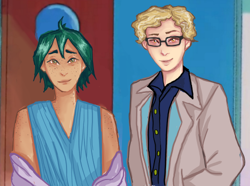 I realized the other day that Sailor Neptune and Sailor Uranus are just femme TsukkiYama and I had t
