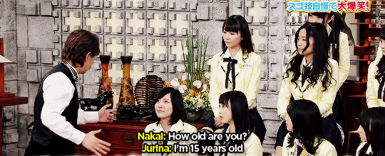mochichan46:  Throwback to 2012 Jurina who was already leading her group as a 15