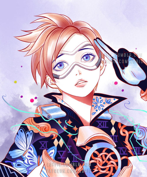 Tracer Illustration By Luffie