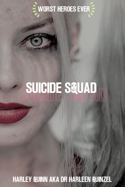 “Suicide Squad” Alternative Posters ♡ Harley Quinn. 