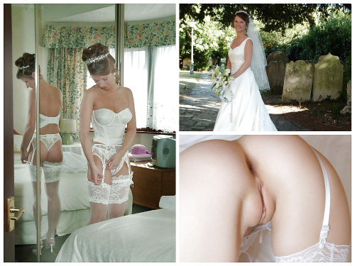 XXX jrtemple:  My wife on our wedding day, please photo