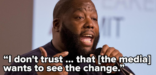 micdotcom:  Killer Mike tears down the media’s coverage of Baltimore in sharp op-edAs one of the most active political voices in our generation, Killer Mike could barely take watching the media congratulate itself at the White House Correspondents Dinner