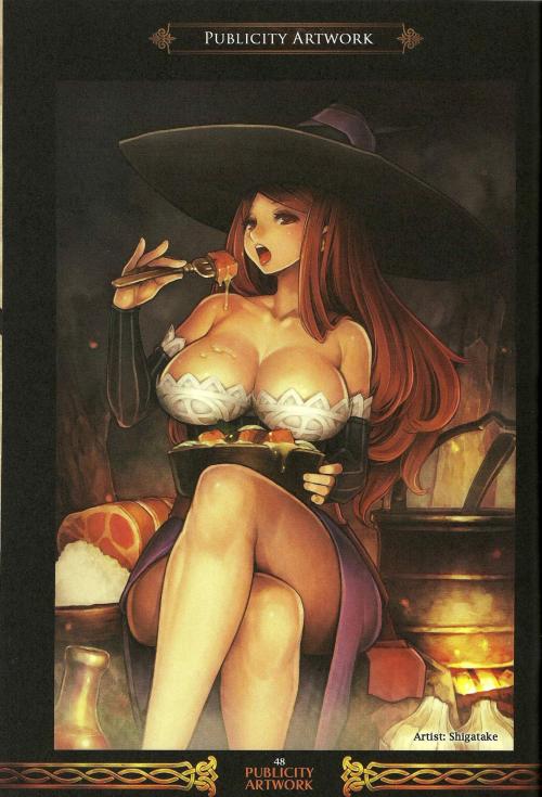 mlle-imandeus:Dragons Crown publicity artwork, people of hydeland, and labyrinth encounters