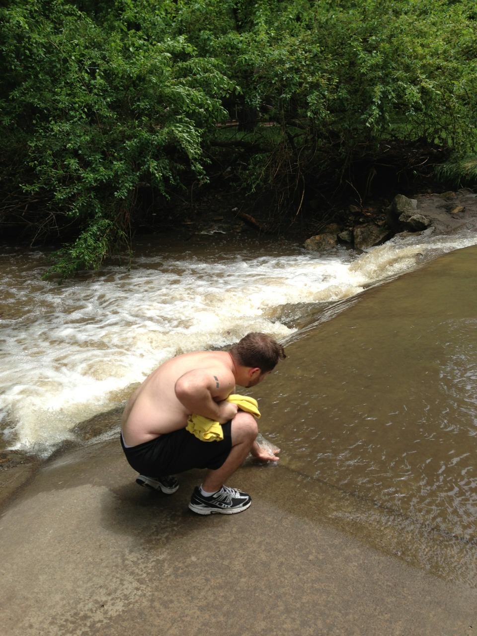 corsmos:  northerncubmn:  sleepswithteddy:  We got a lot of rain. The river by us