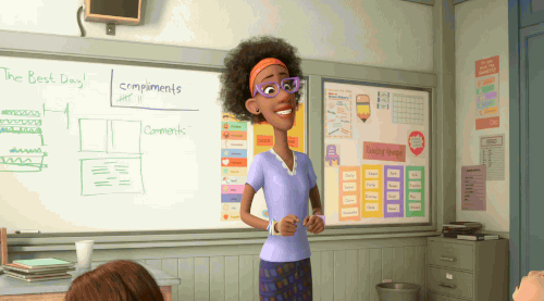 disneypixar:  Back to school vibes.