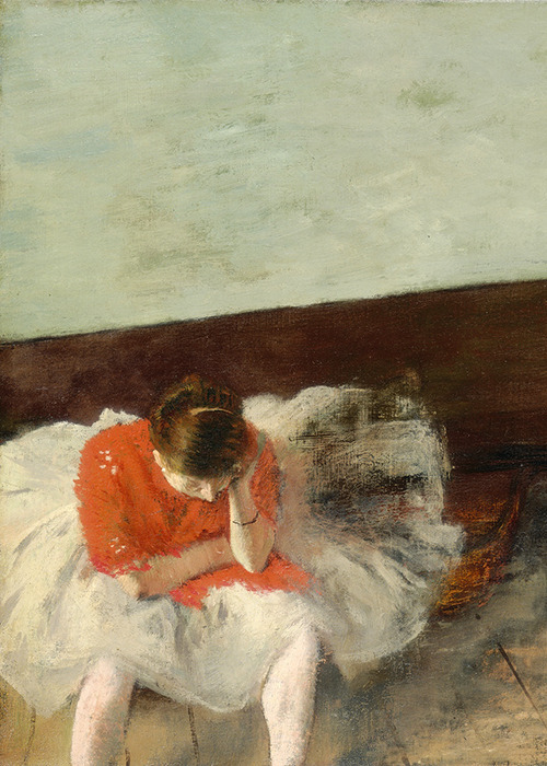 sophistae:  Edgar Degas, The Dance Lesson (detail), 1879 (x) 
