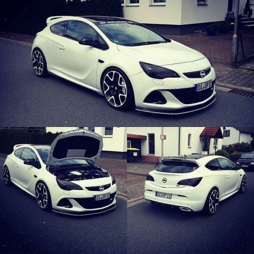 Owner: @marco_opc Facebook - vauxhallmadnessuk #opel #vauxhall #astra #opc #vxr #gtc #modified #slam