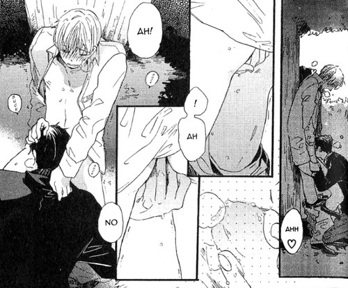 Edi's reading yaoi