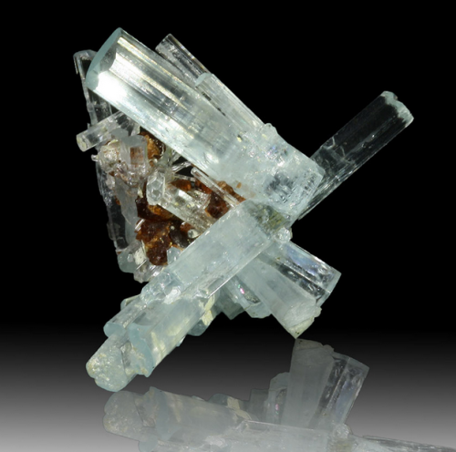 Aquamarine and Garnets - Northern Pakistan