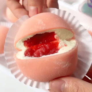 Strawberry Mochi
